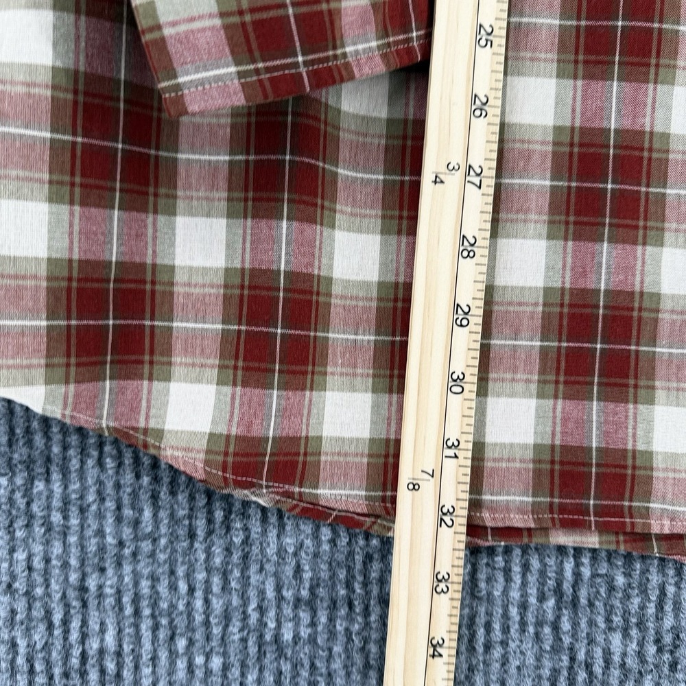 Vintage Big Mac plaid work shirt XL Tall made in USA oversized 90s - Picture 7 of 8